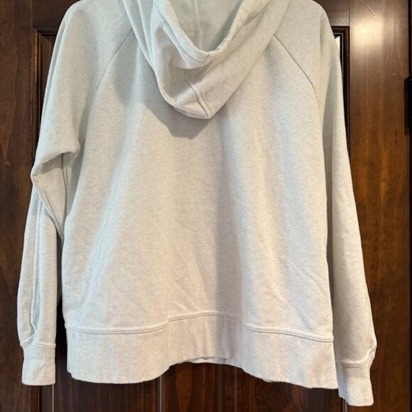 Nike Cream Hoodie with Side Vents, Size Medium - Picture 2 of 6